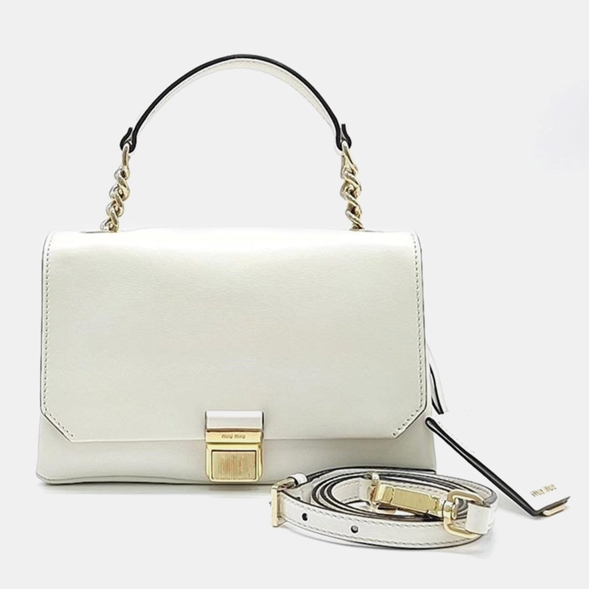 

Miu Miu Ivory Crossbody bag, Cream