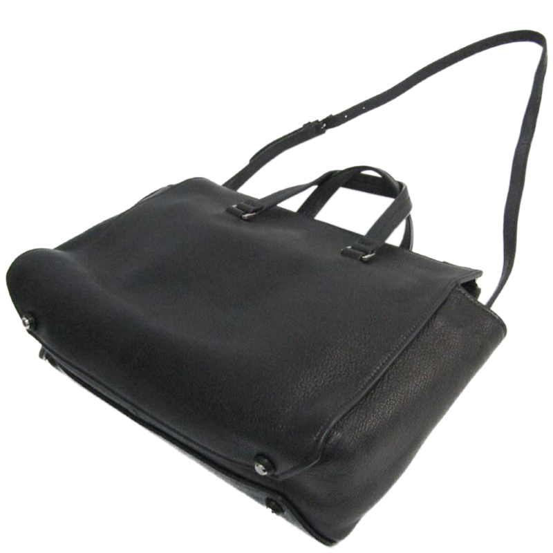 

Miu Miu Black Madras Leather Tote