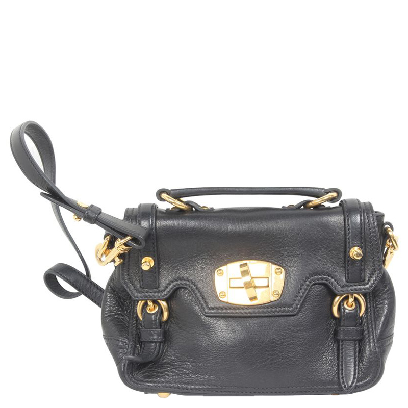 miu miu black crossbody bag