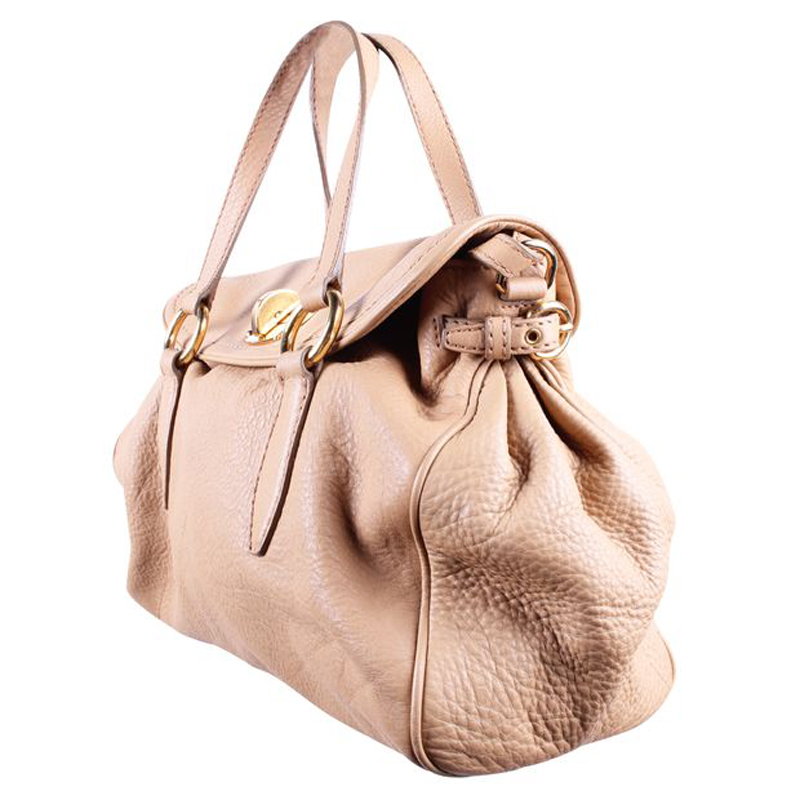 

Miu Miu Beige Leather Bag