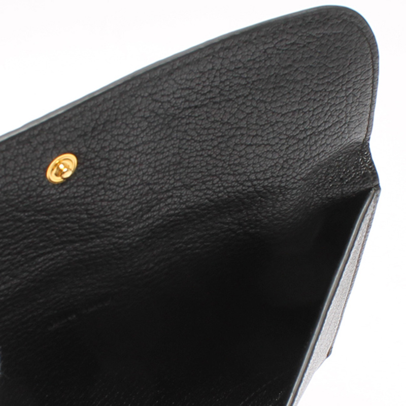 

Miu Miu Bicolor Leather Flap Wallet, Multicolor