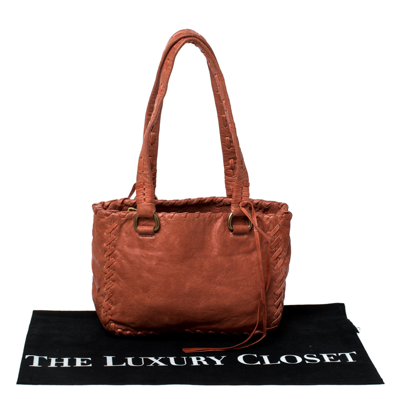 Pre-owned Miu Miu Orange Leather Small Shoulder Bag
