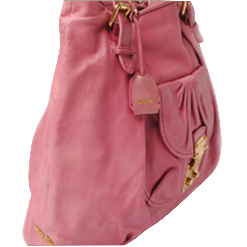 

Miu Miu Pink Leather Shoulder Bag