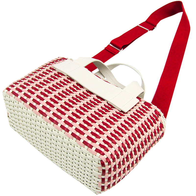 

Miu Miu Multicolor Elastane Leather Tote Bag