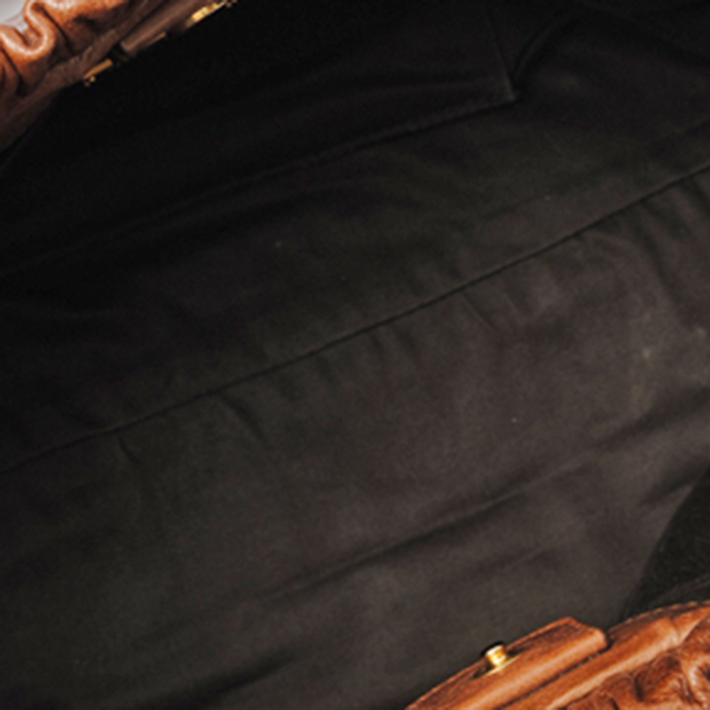 

Miu Miu Brown Leather Shoulder Bag