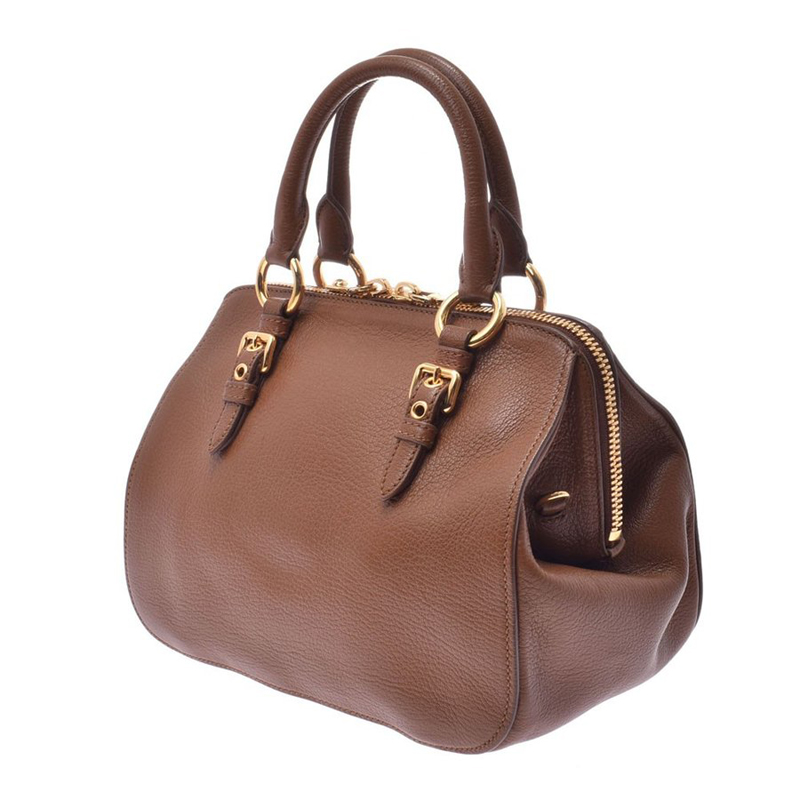 

Miu Miu Brown Leather Satchel