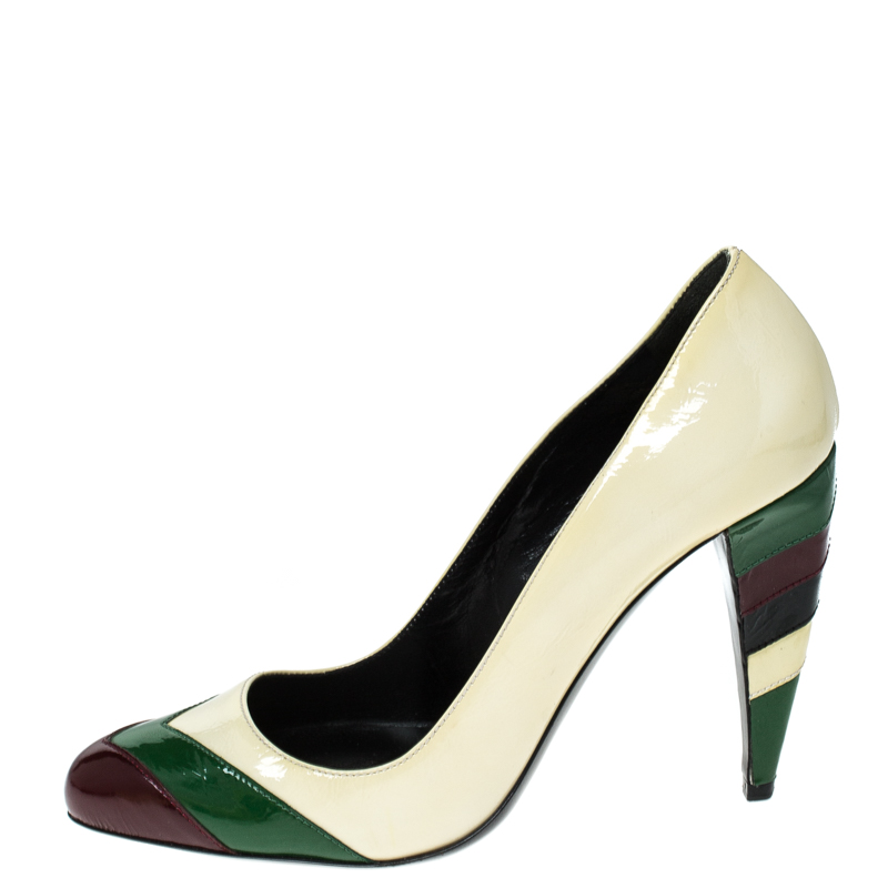 

Miu Miu Multicolor Patent Leather Pumps Size