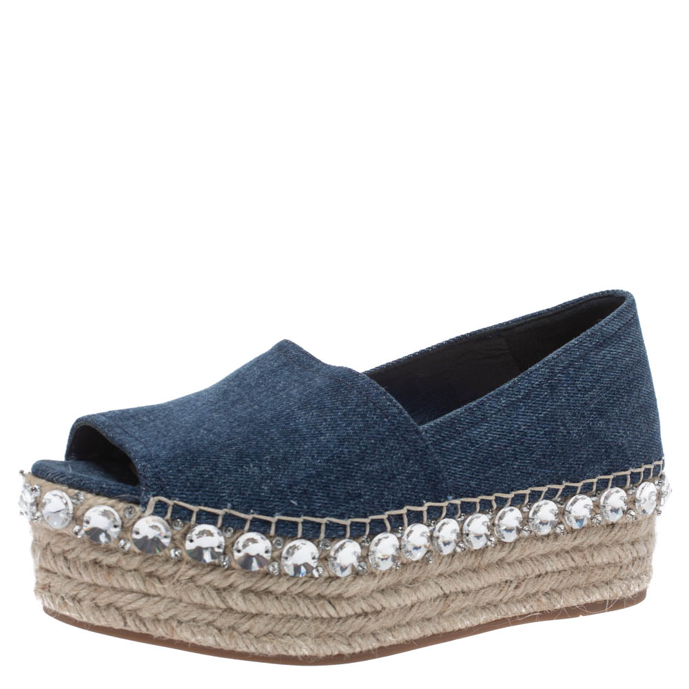 indigo espadrilles