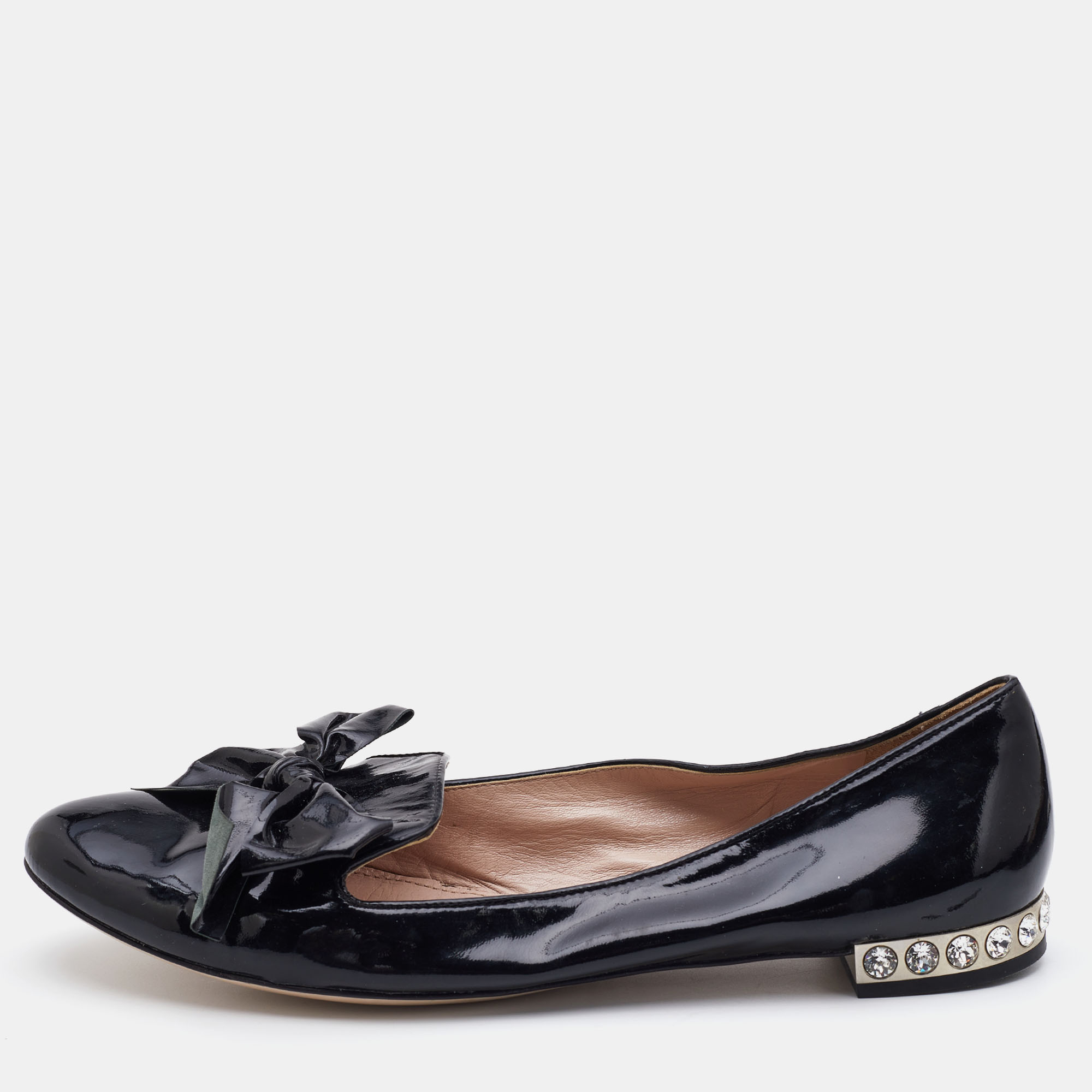 Miu Miu Bow Ballet Flats