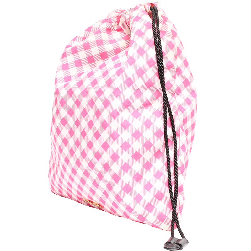 

Miu Miu Pink Canvas Drawstring Backapck