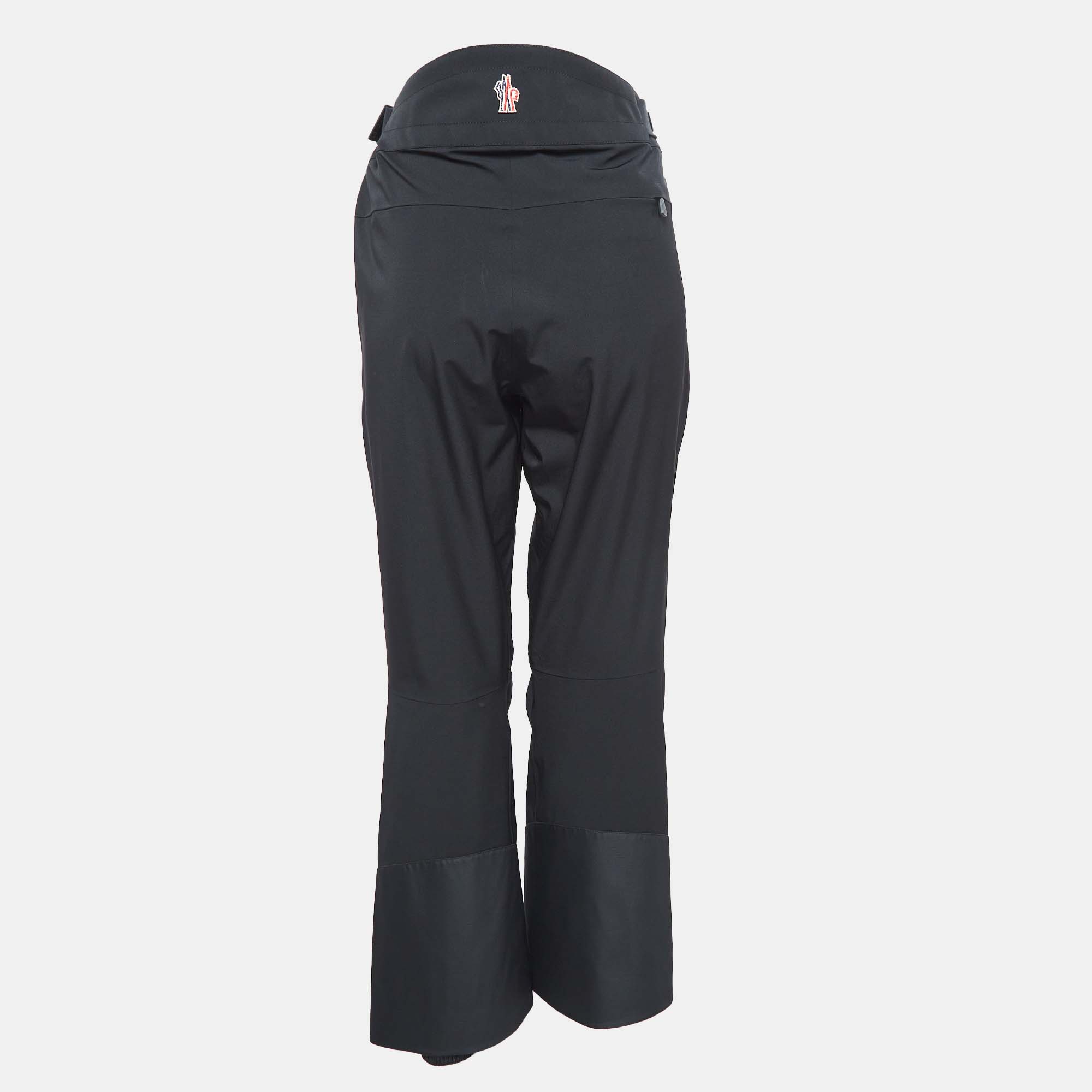 

Moncler Grenoble Black Nylon Ski Pants M