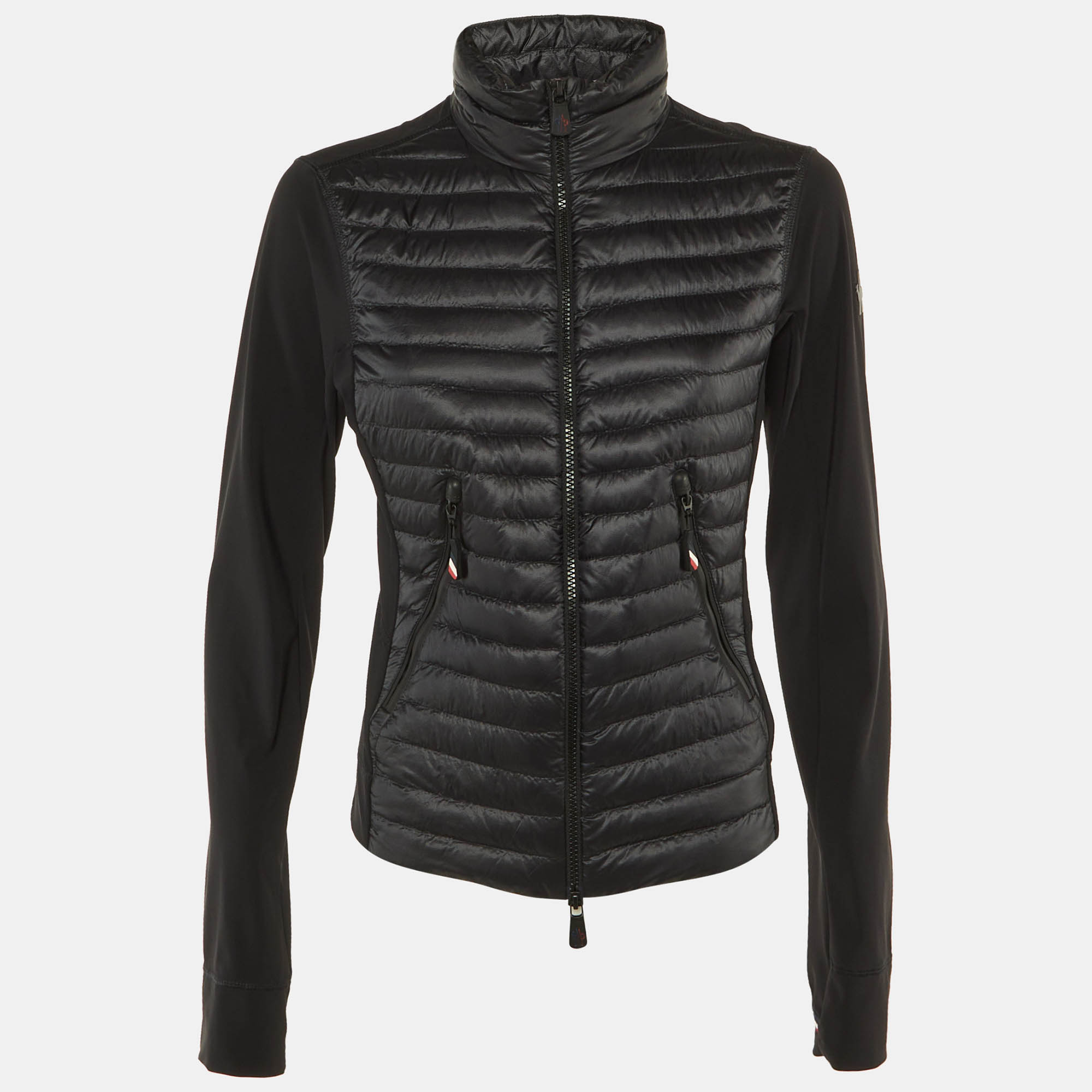 

Moncler Grenoble Black Quilted Down Zip Up Jacket M