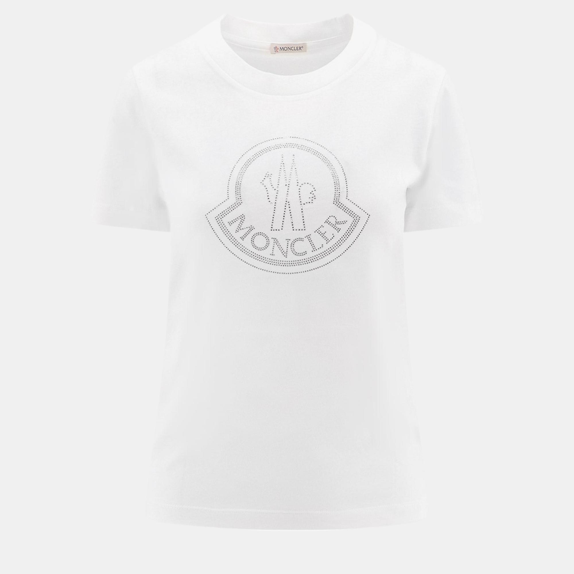 

Moncler White T-Shirts