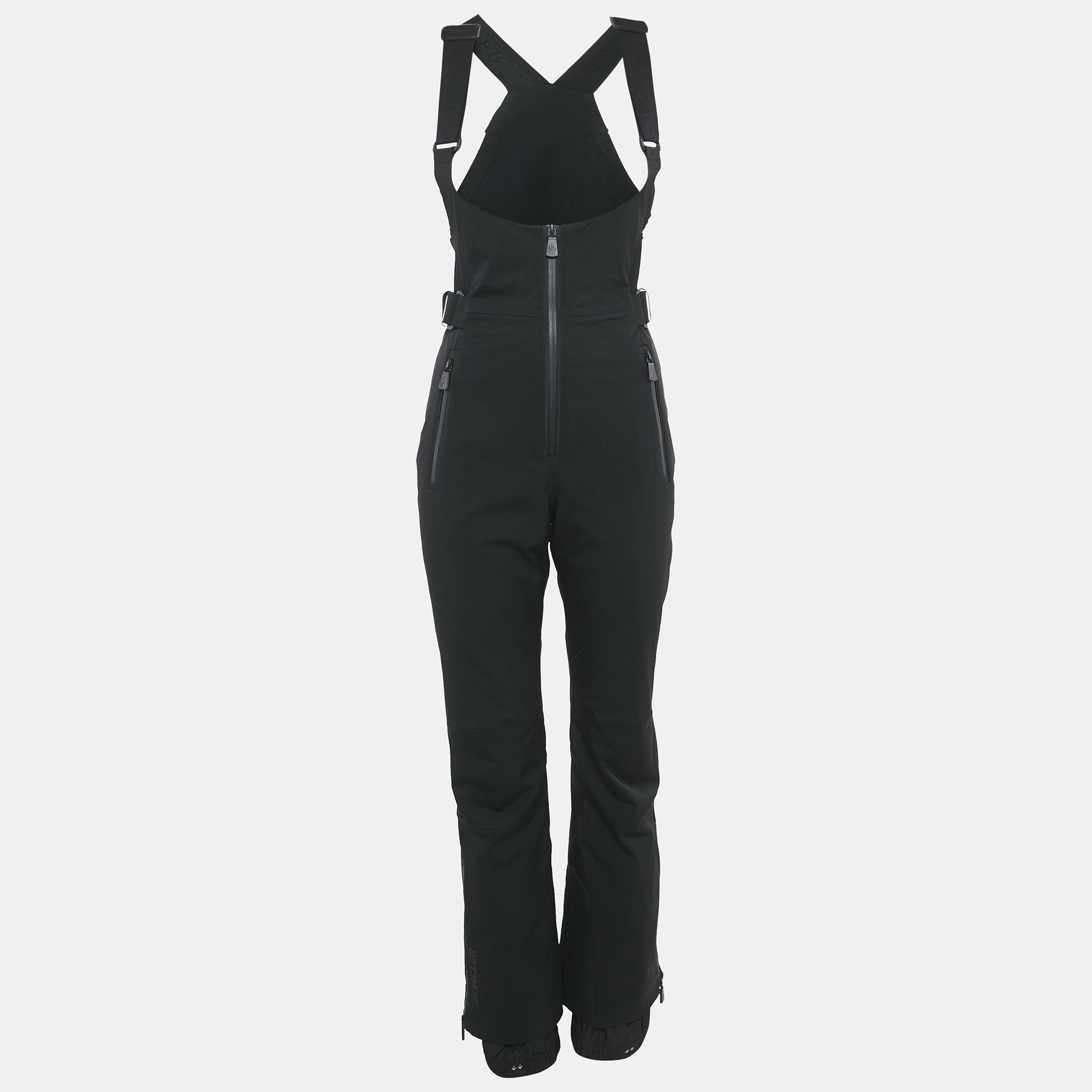 

Moncler Grenoble Black Nylon Ski Jumpsuit XS