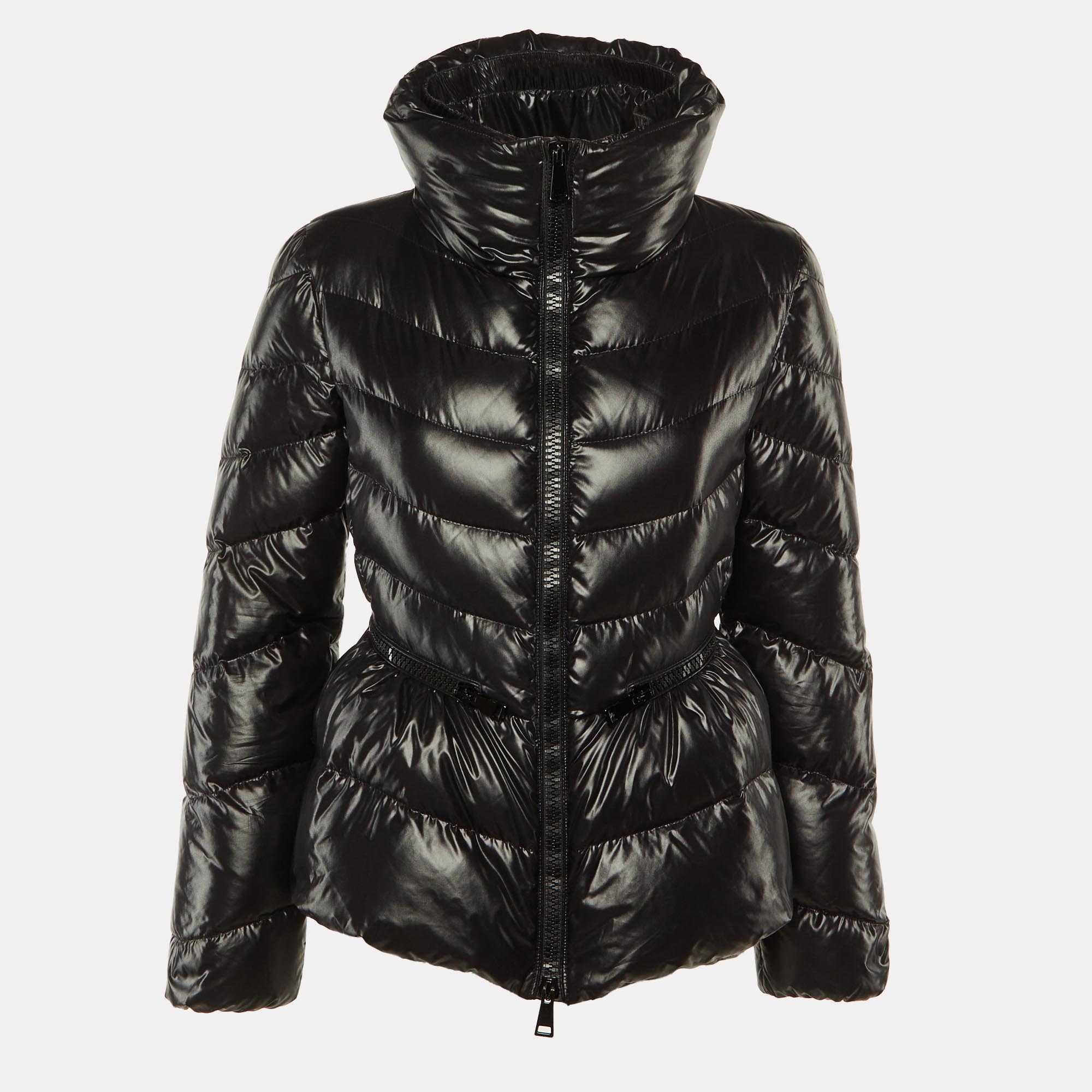 

Moncler Black Nylon Down Miriel Puffer Jacket S