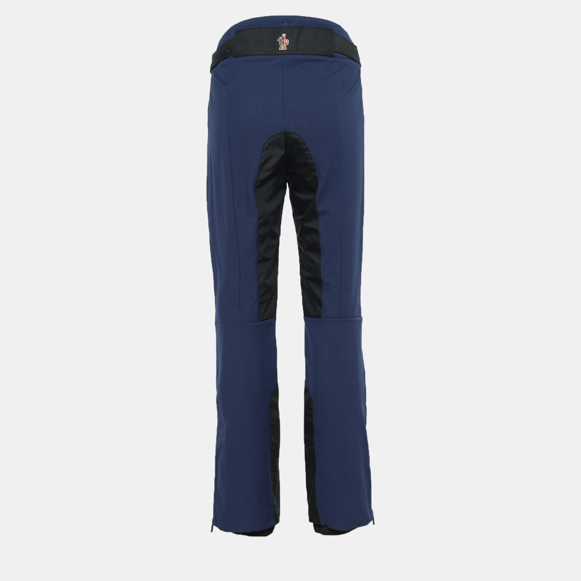 

Moncler Grenoble Navy Blue Cady Belted Sportivo Pants