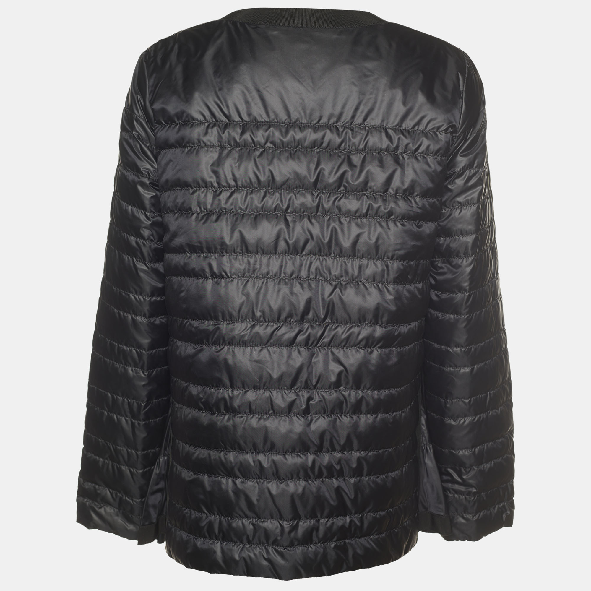 

Moncler Black Synthetic Quilted Hideyo Jacket