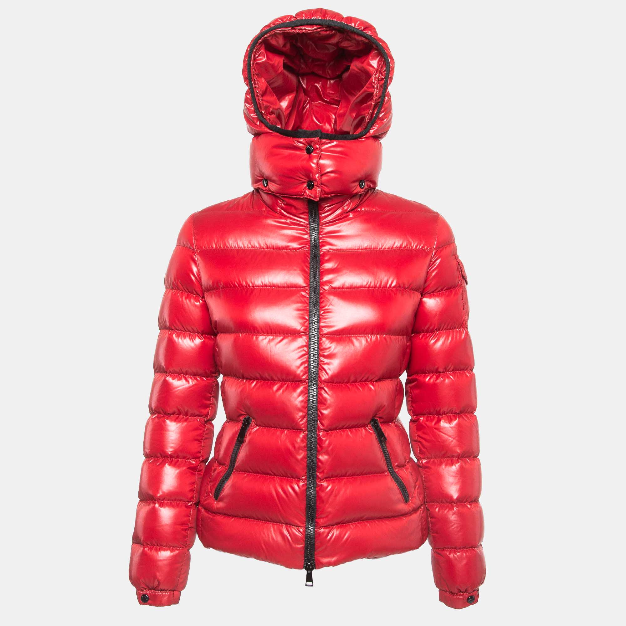 Synthetic Detachable Hood Puffer Jacket