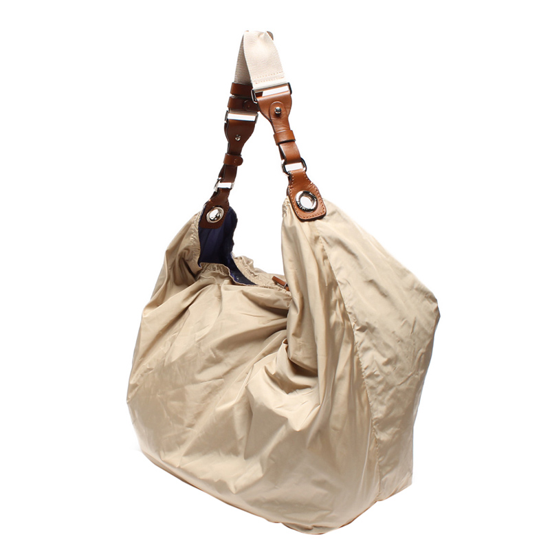 

Moncler Beige Canvas Shoulder Bag