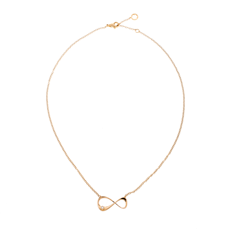 

Montblanc Infiniment Vôtre Diamond 18k Rose Gold Necklace