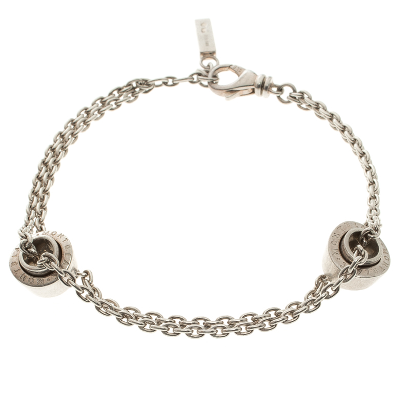 Montblanc Profile Wish Ring Silver Bracelet Montblanc | TLC