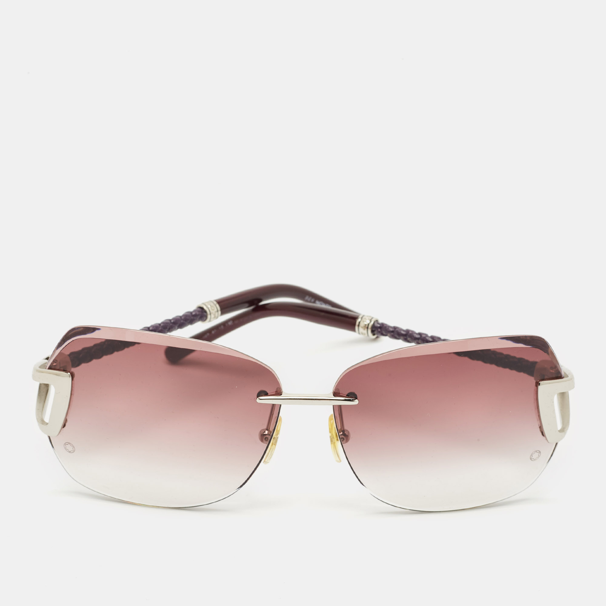 

Montblanc Purple Gradient MB470S Square Sunglasses