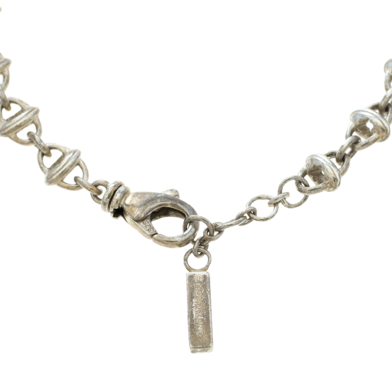 

Montblanc Icon Link Motif Silver Chain Bracelet