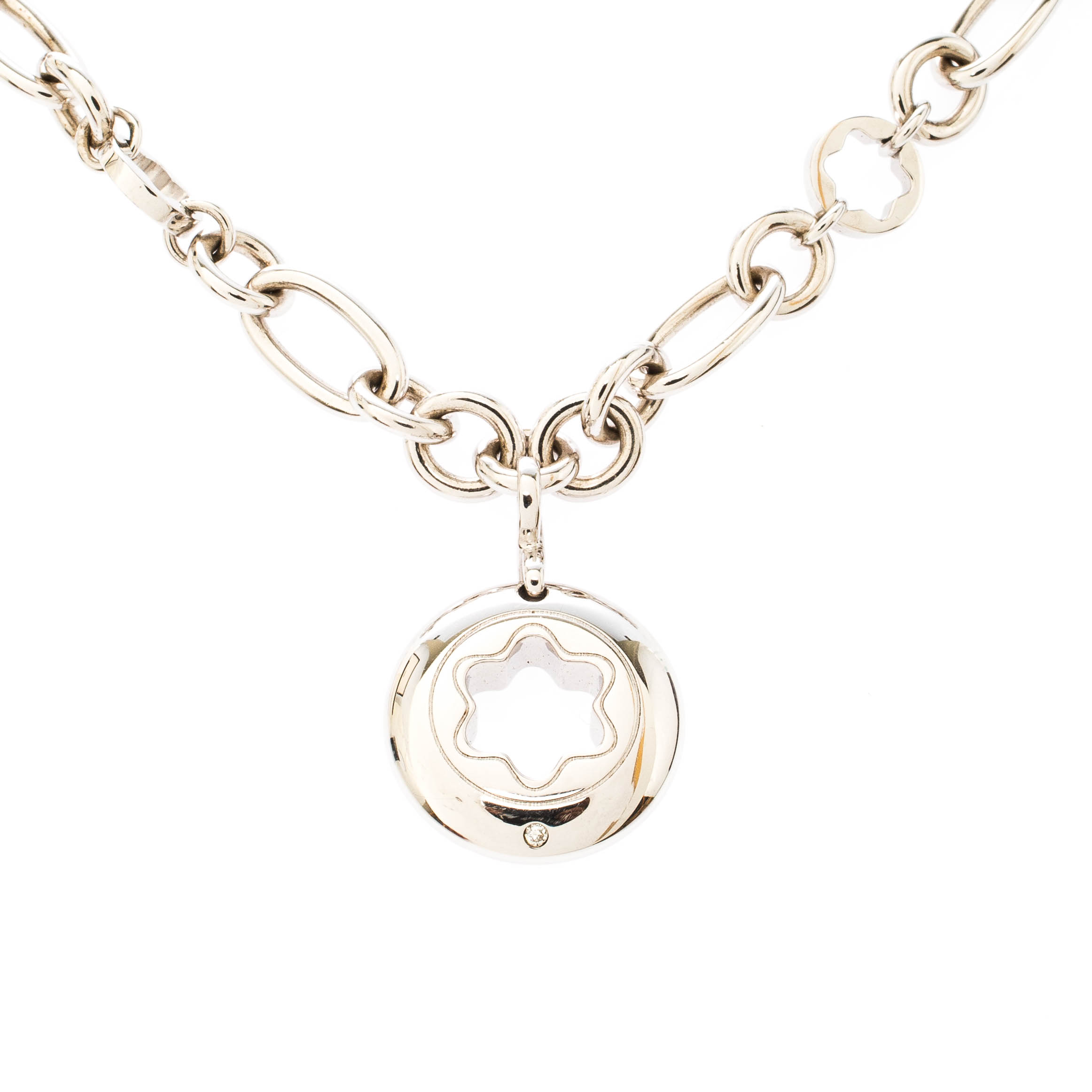 montblanc star signet necklace