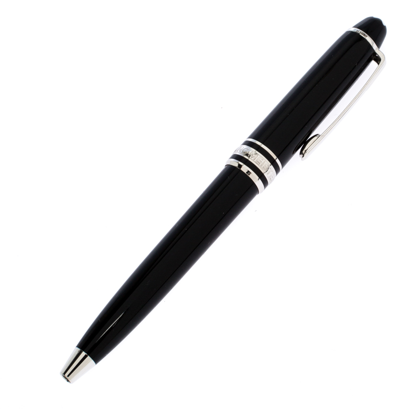 Pre Owned Montblanc Meisterstuck Homage to W.A. Mozart Black Resin Small Size Ballpoint Pen