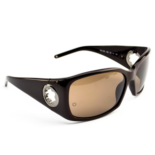 Pre Owned Montblanc Brown MB140s Woman Sunglasses