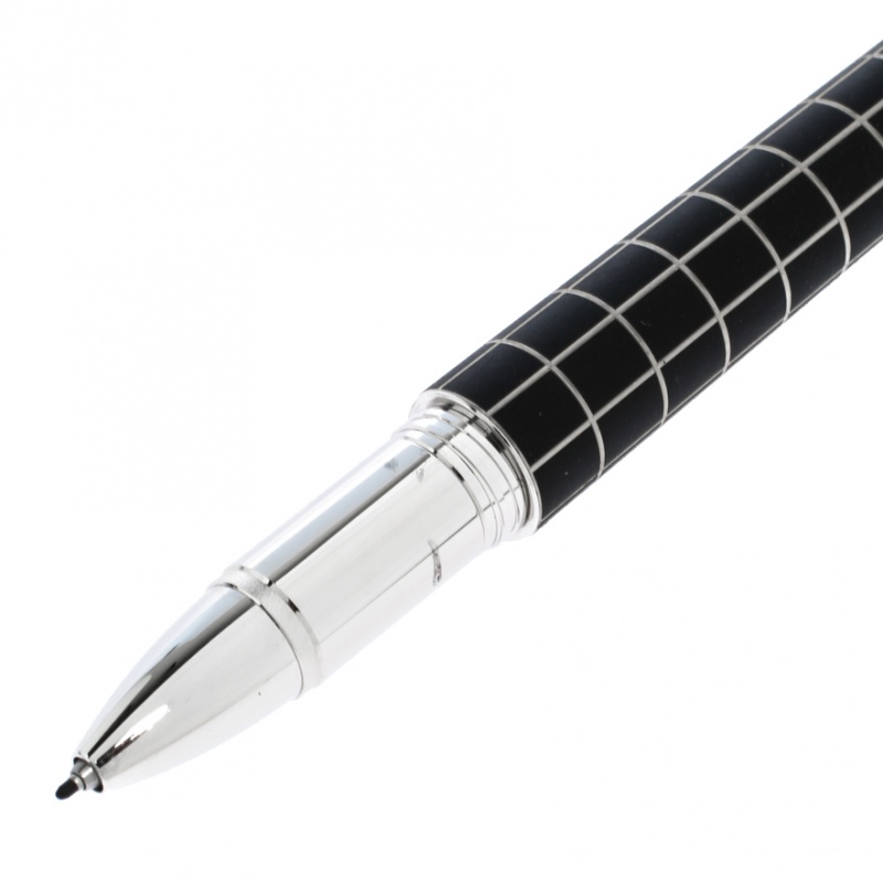 

Montblanc Black StarWalker Rubber Resin Silver Tone Diamond Fineliner Pen