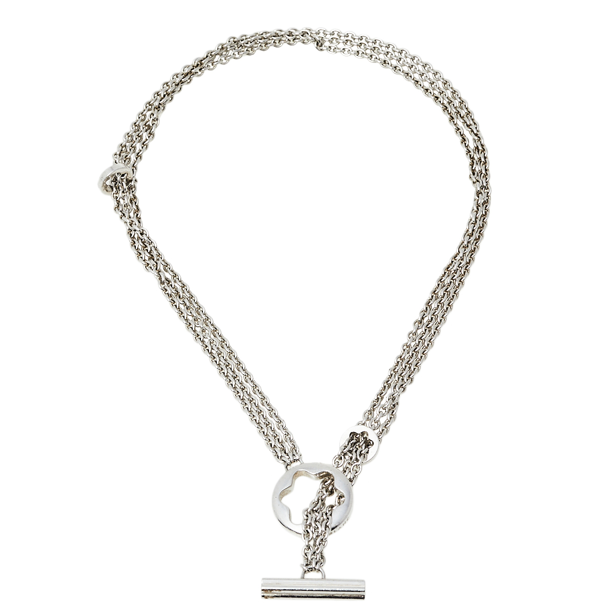 

Montblanc Caress of a Star Sterling Silver Necklace