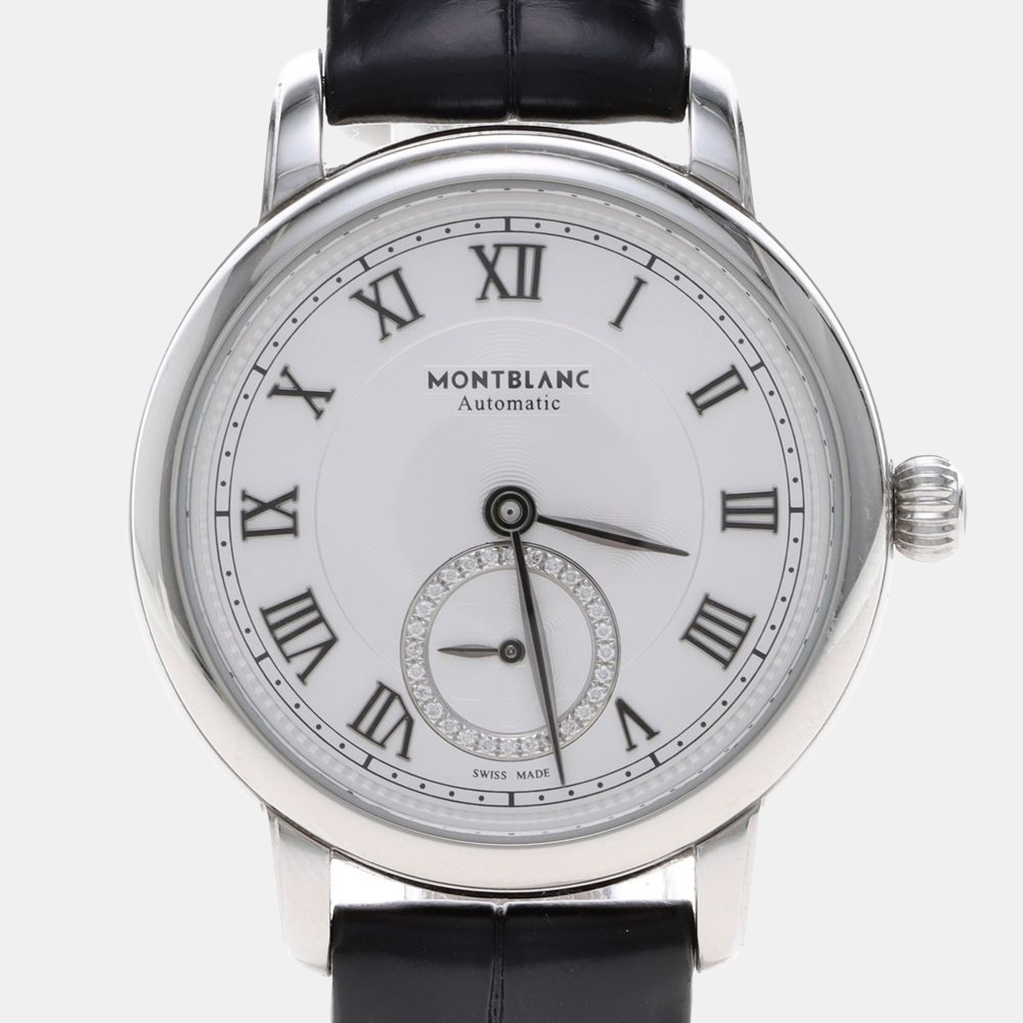 

Montblanc Star Legacy Diamond 126111 Automatic Stainless Steel Womens Wristwatch 32 mm, White