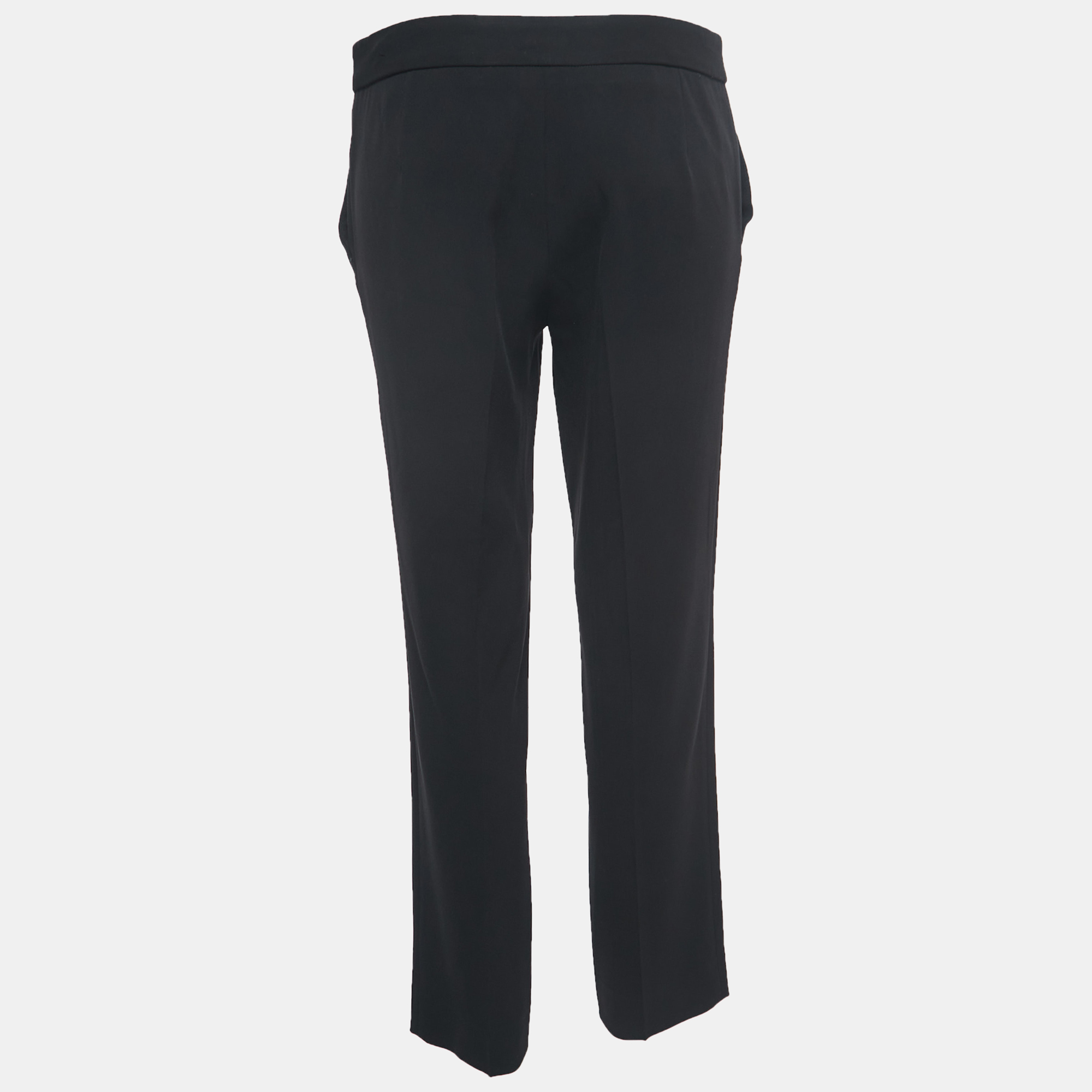 

Moschino Cheap and Chic Black Crepe Trousers