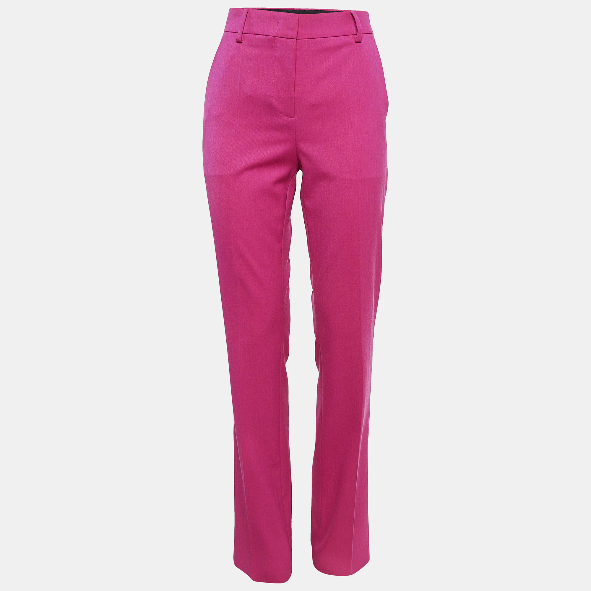 

Moschino M05CHIN0 Jeans Pink Gabardine Trousers XS