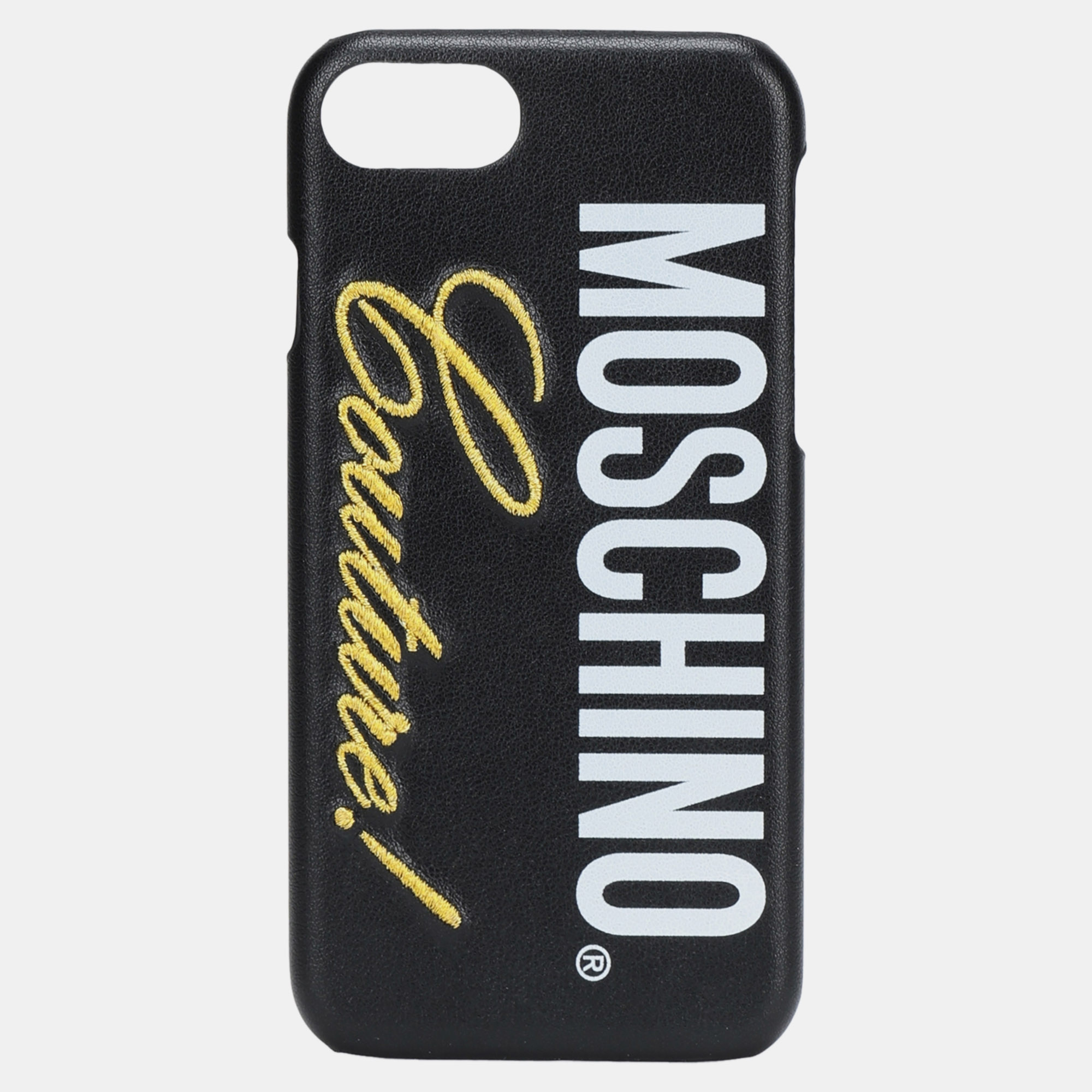 

Moschino Black Plastic iPhone 6/6s Cover