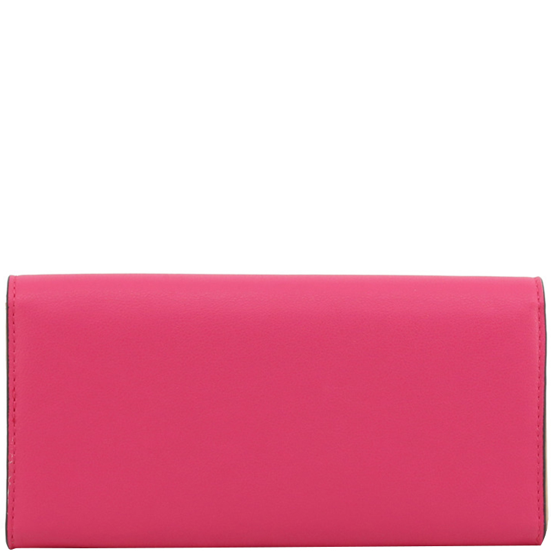 

Love Moschino Pink Faux Leather WOC Clutch Bag