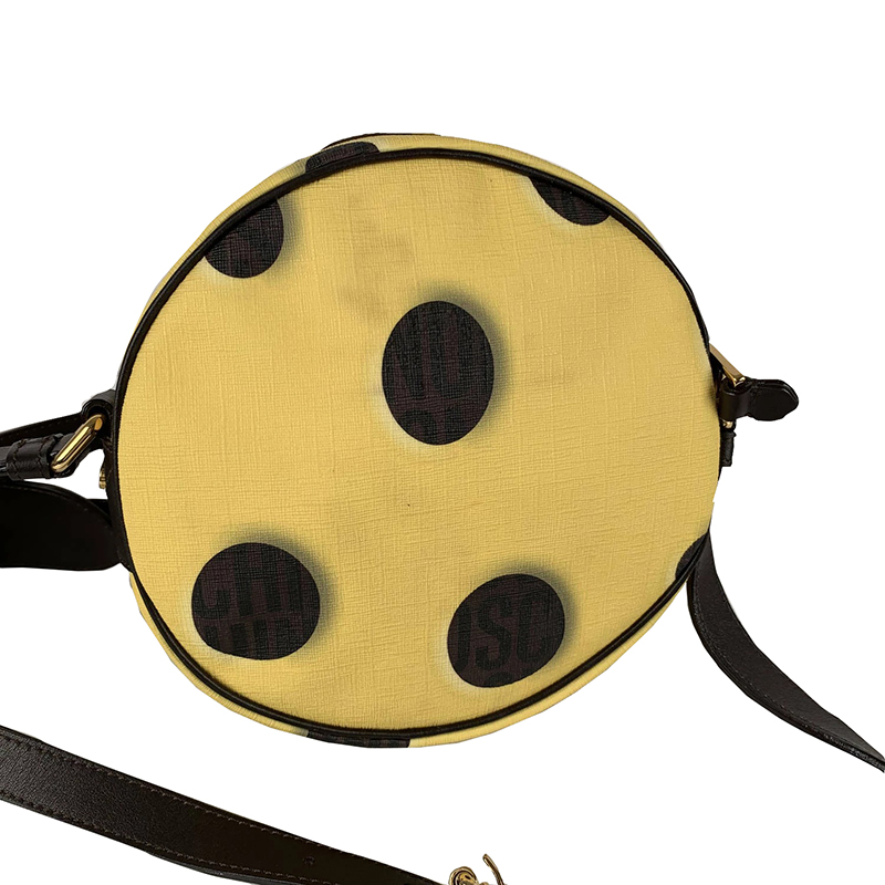 

Moschino Yellow Canvas SpongeBob Crossbody Bag