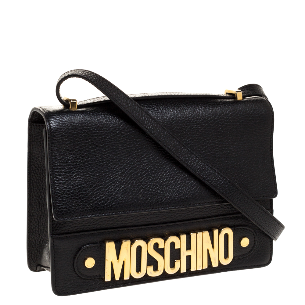 moschino purse black