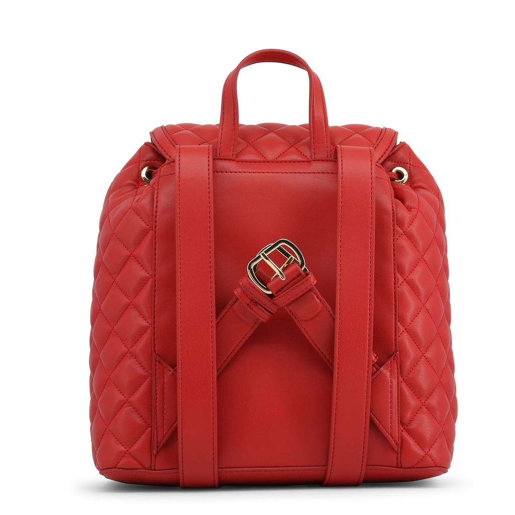 love moschino red backpack