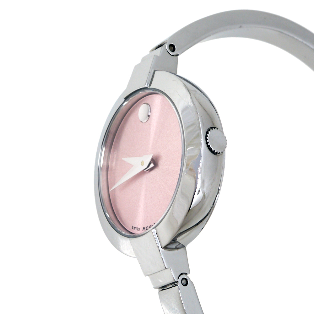 

Movado Pink Stainless Steel Bela