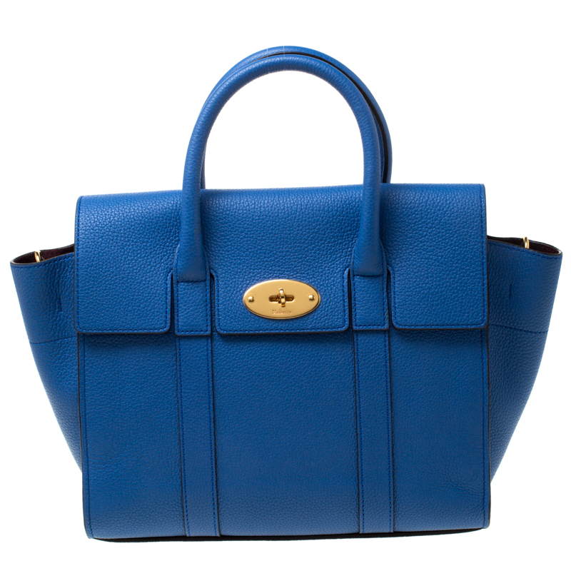 mulberry bayswater small leather tote