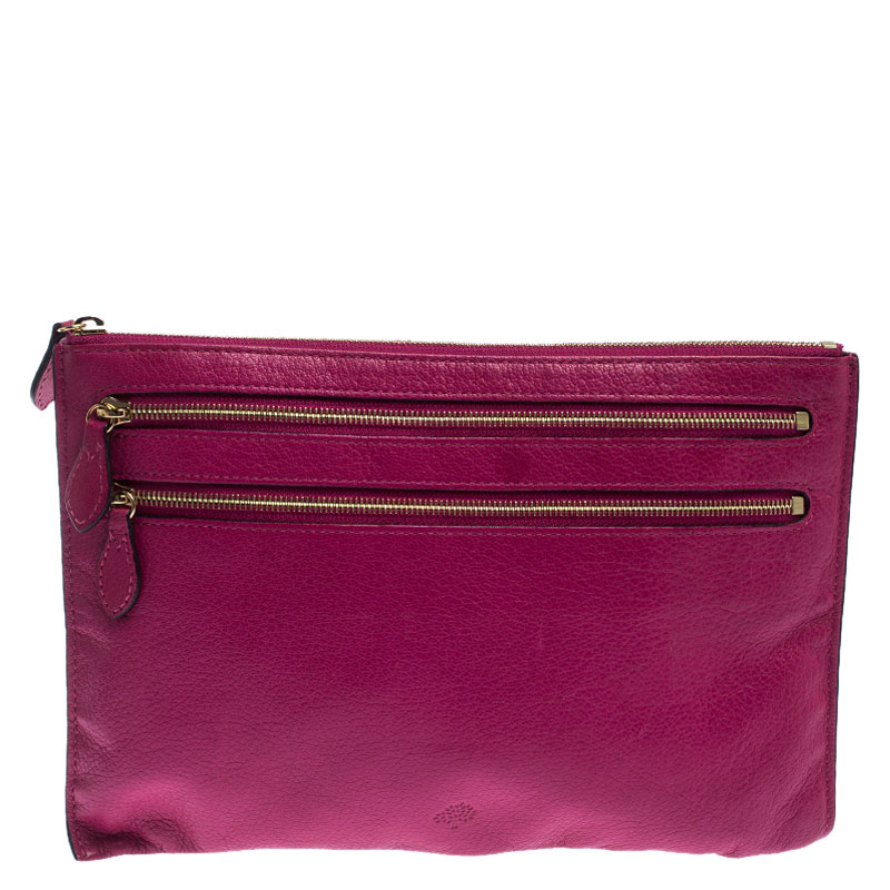 hot pink mulberry purse