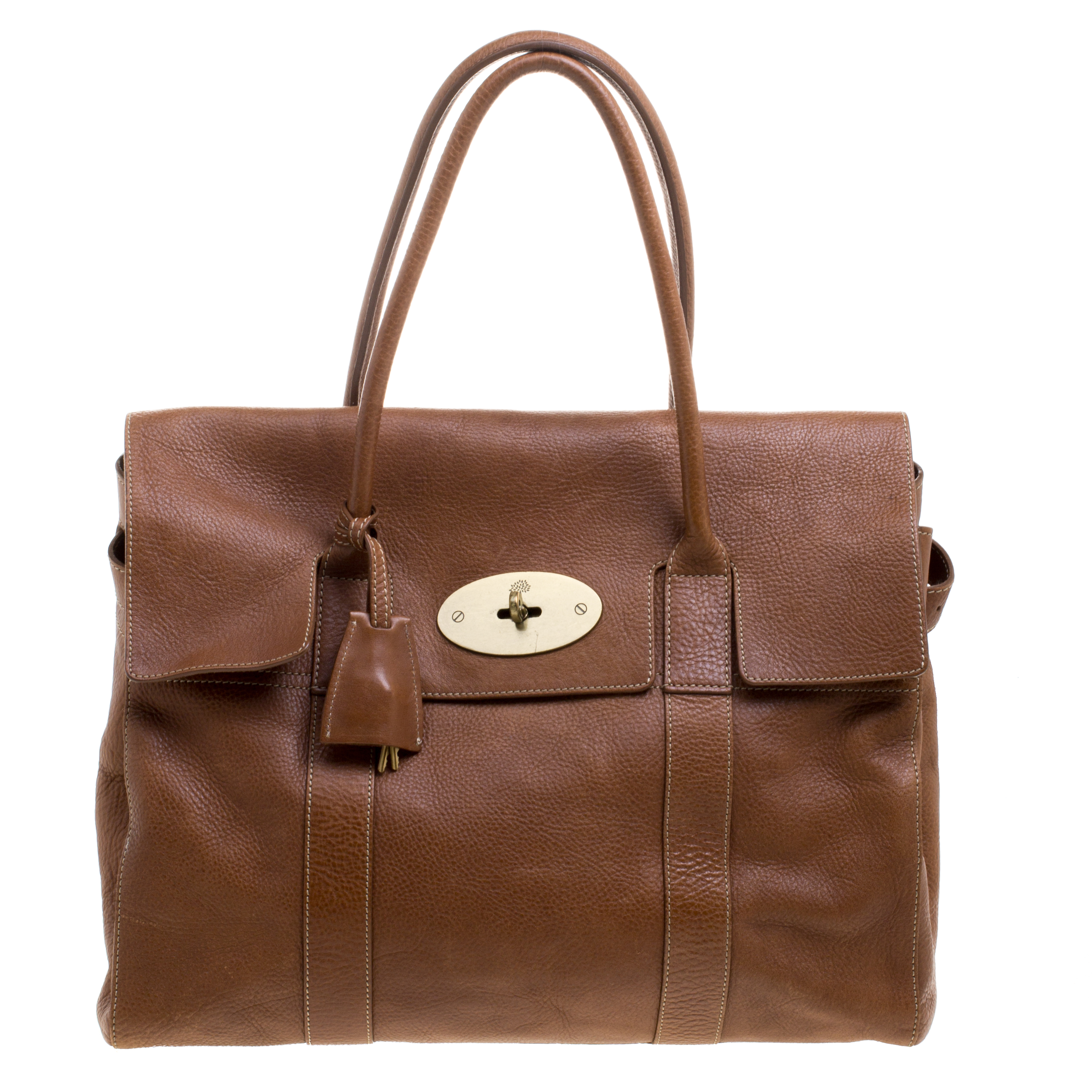 Mulberry Brown Leather Bayswater Satchel