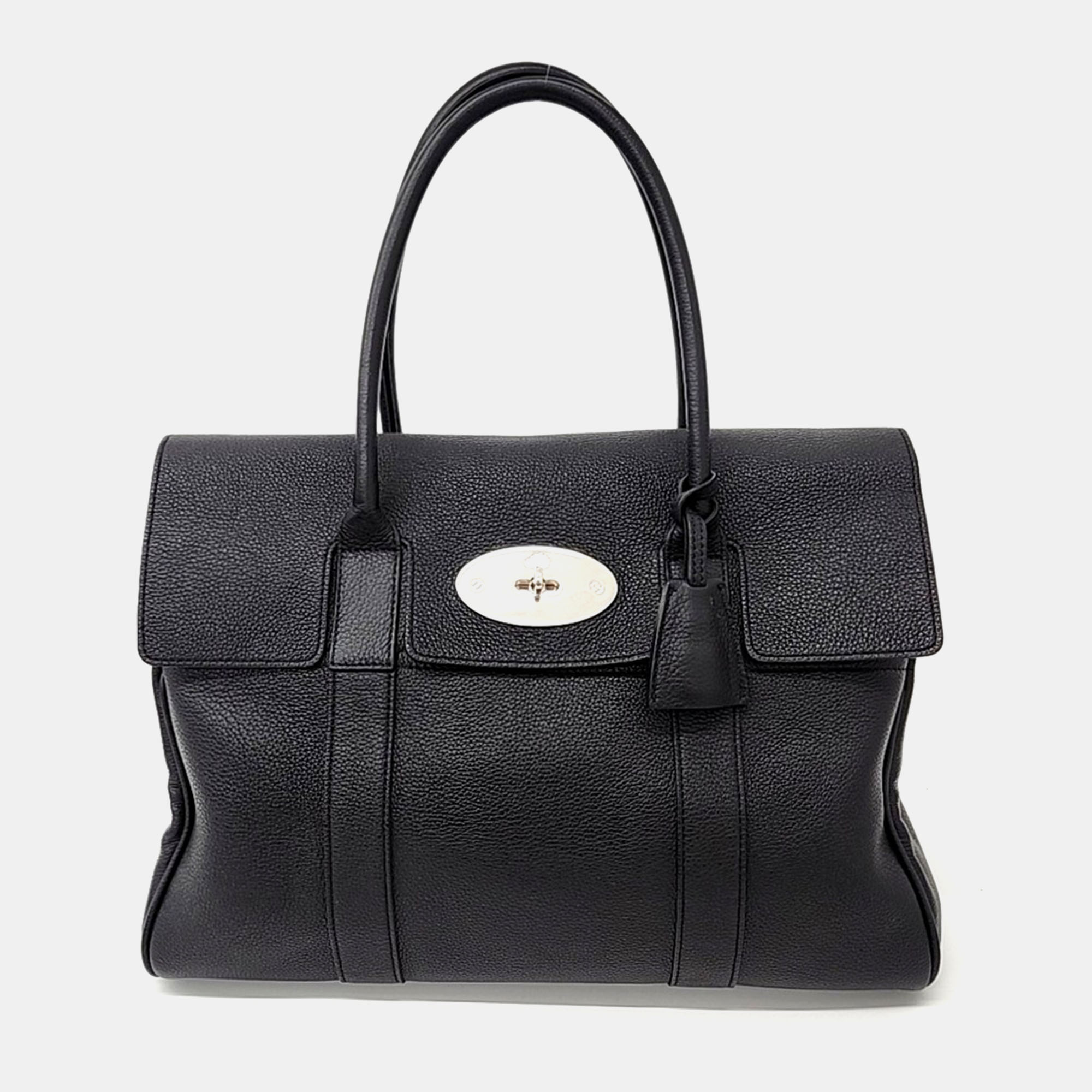 

Mulberry Black Leather Bayswater bag