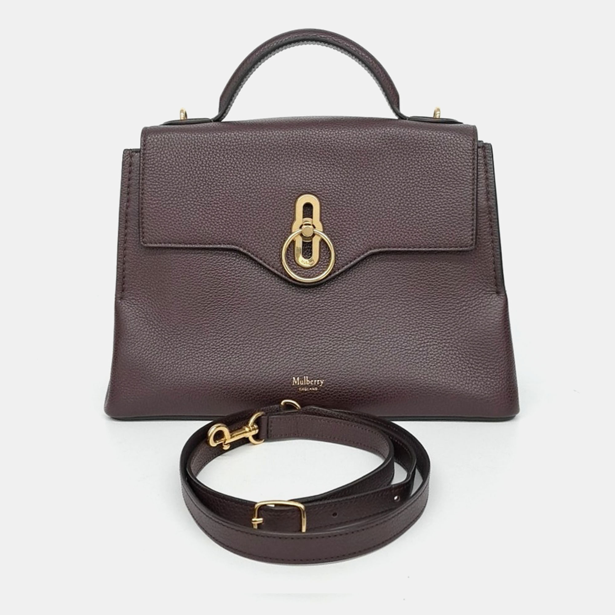 

Mulberry Brown Leather Seton Bag