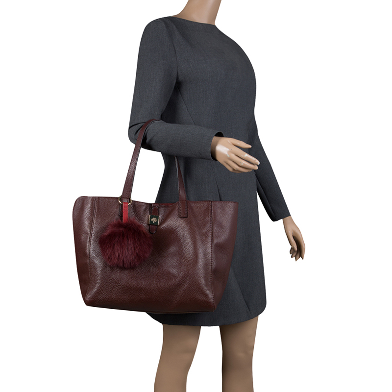 tessie tote mulberry bag