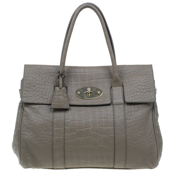 Mulberry discount bayswater crocodile