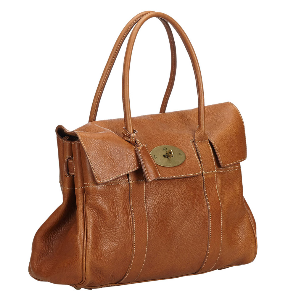 

Mulberry Brown Leather Bayswater Bag