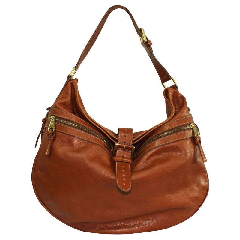 mulberry leather shoulder bag